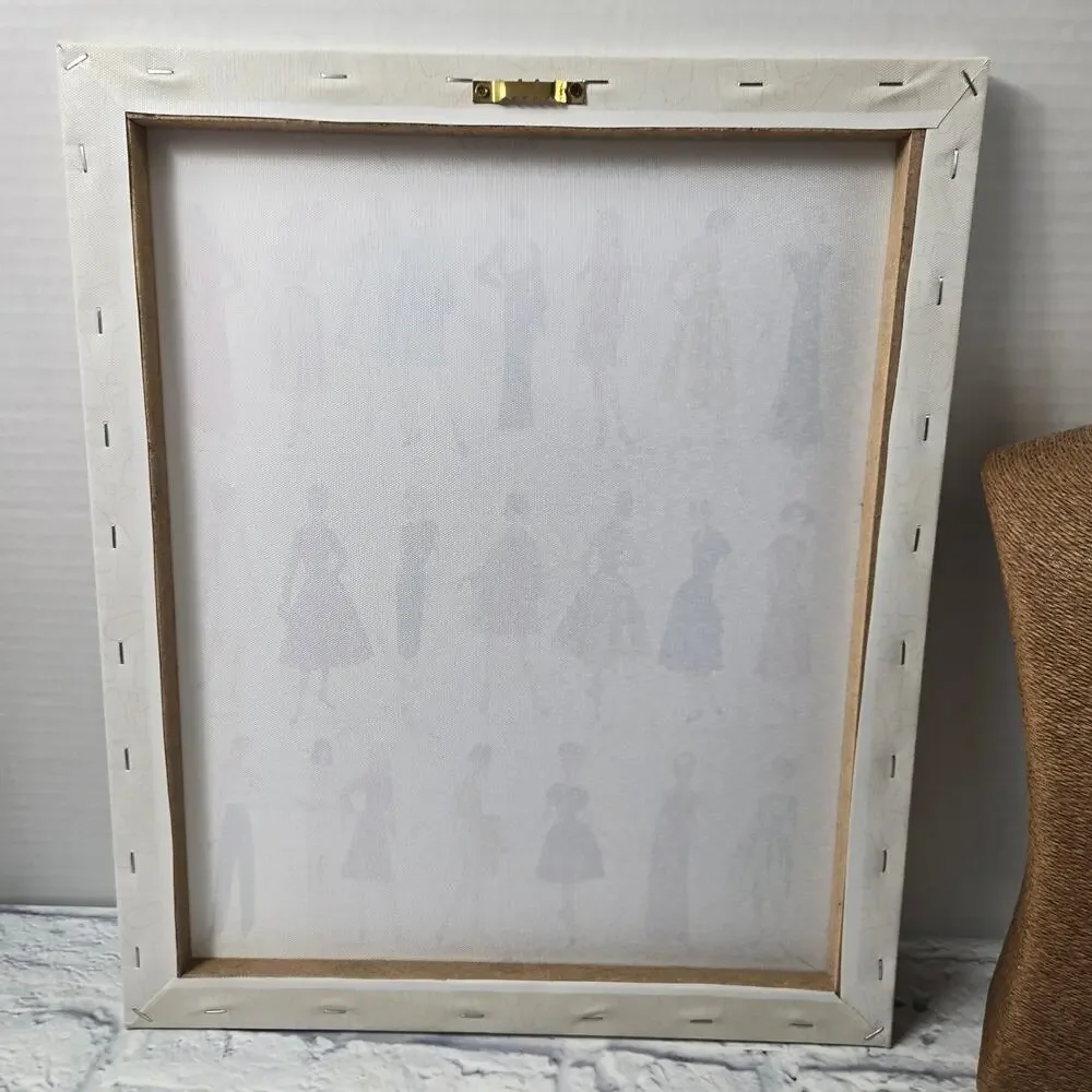 Simplicity Vintage Patterns Canvas Artwork Our Future Has Always Been Female